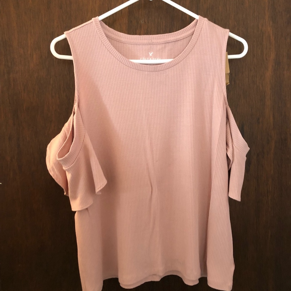 Cold shoulder top